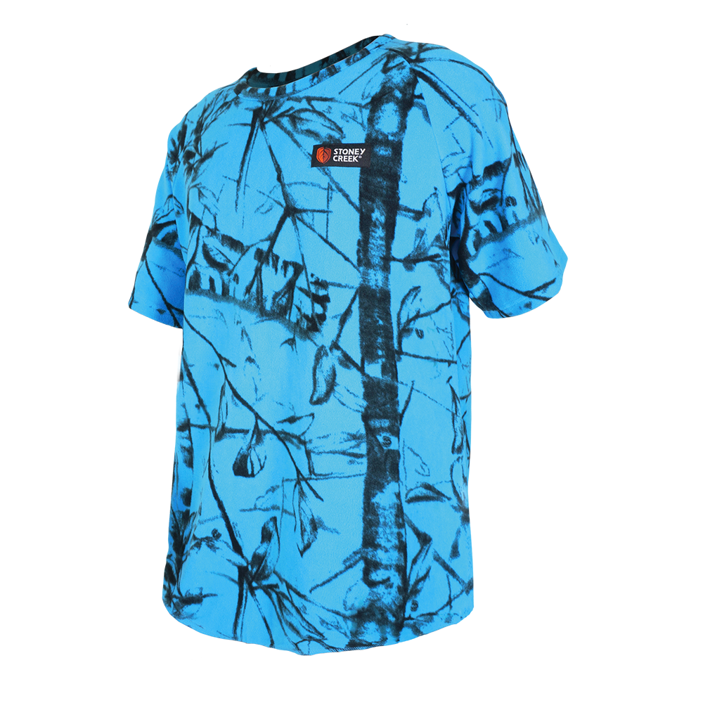 Kid's Bush Tee - Blaze Blue