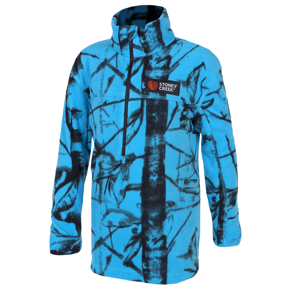 Kid's Microplus Top - Blaze Blue