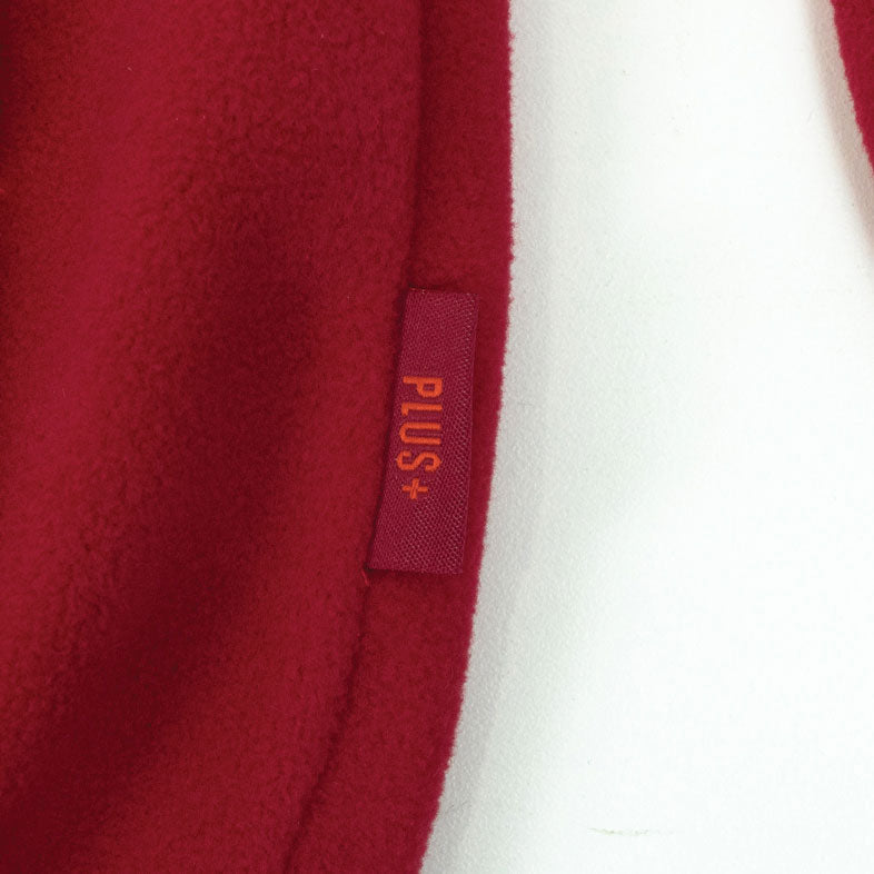 Women's Aurora Fleece Pullover - Crimson