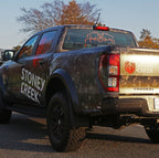 Boars Fighting Vinyl Decal - 500mm