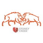 Boars Fighting Vinyl Decal - 150mm