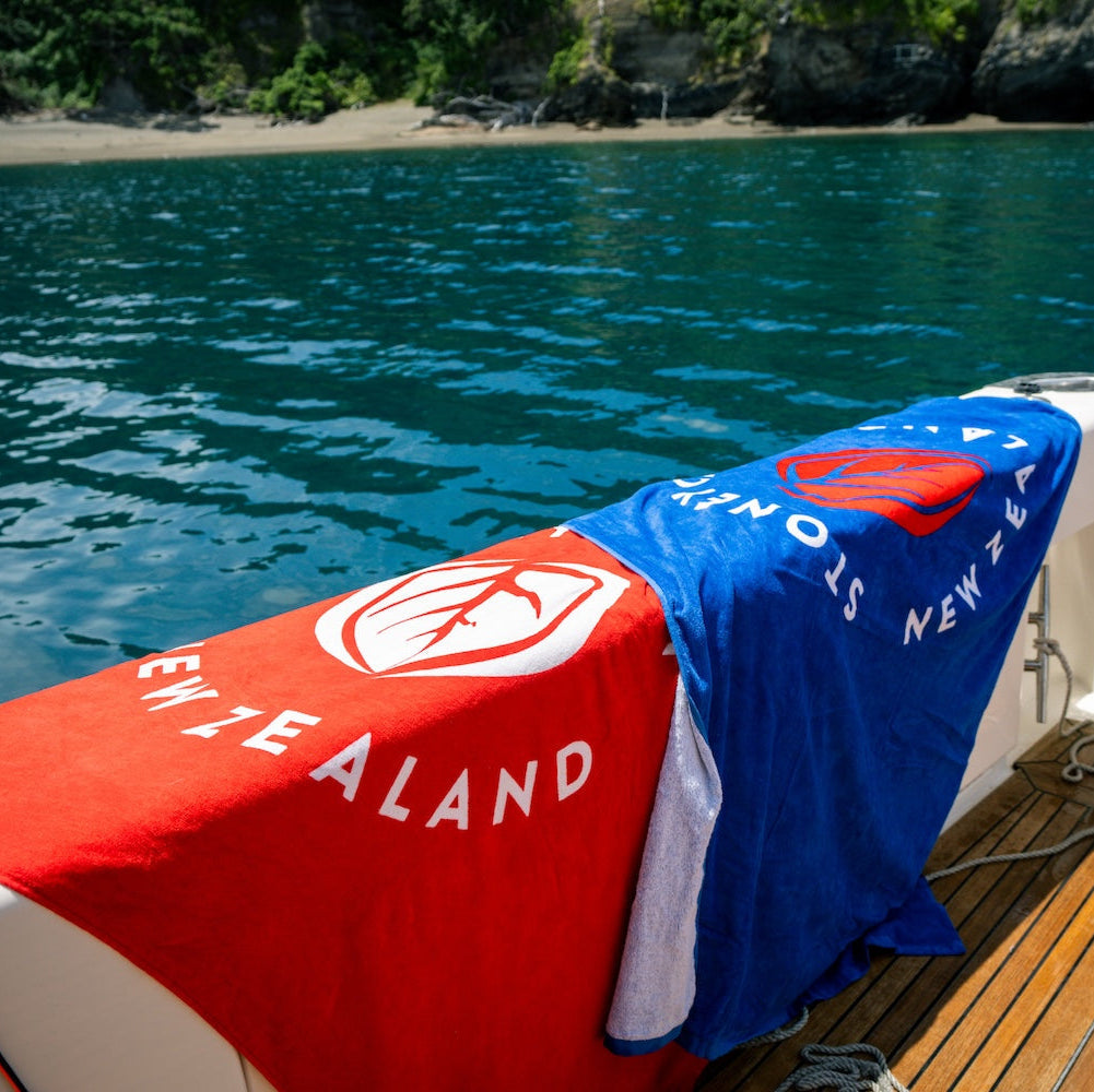 Swimming Towel - Fiery Red