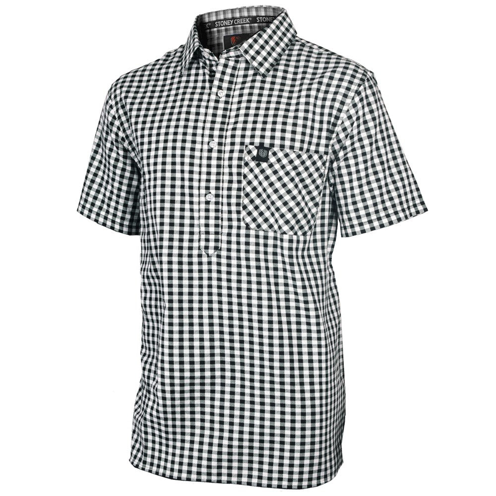 CheckMate Shirt - Black/White