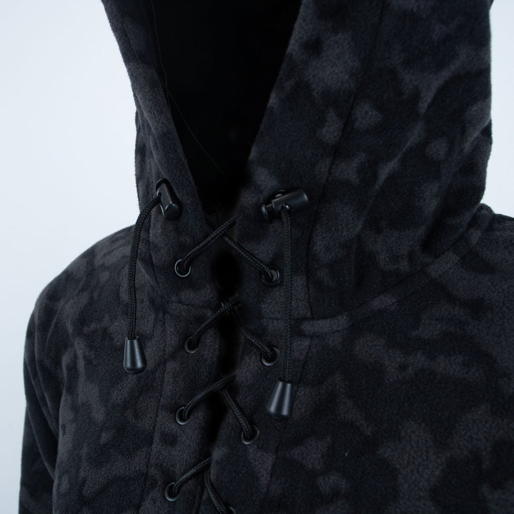 Men's Fleece Lace Up Hoodie