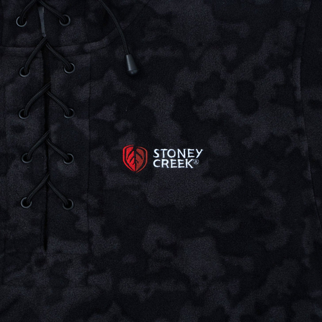 Men's Fleece Lace Up Hoodie