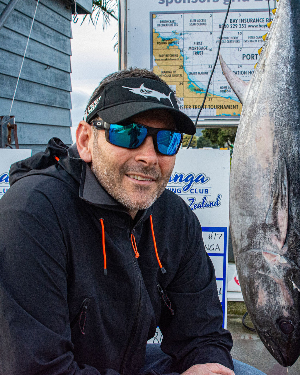 Blue Marlin Flybridge Visor