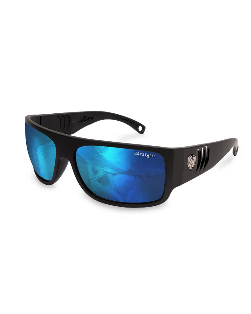 Grander Sunglasses - Blue Mirrored