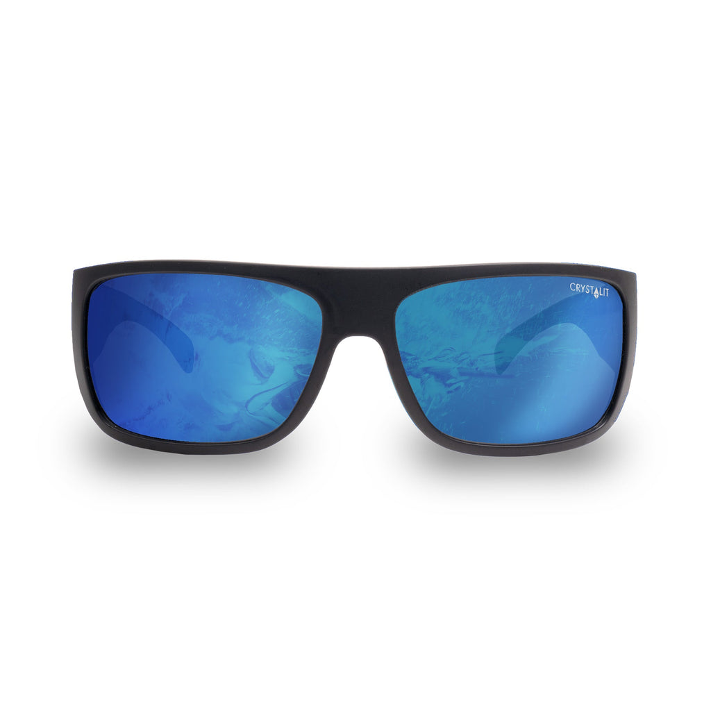 Grander Sunglasses - Blue Mirrored
