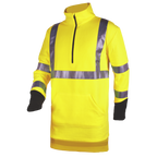 Hi Vis Performance Plus Long Sleeve Top - Yellow