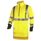 Hi Vis Performance Plus Long Sleeve - Yellow