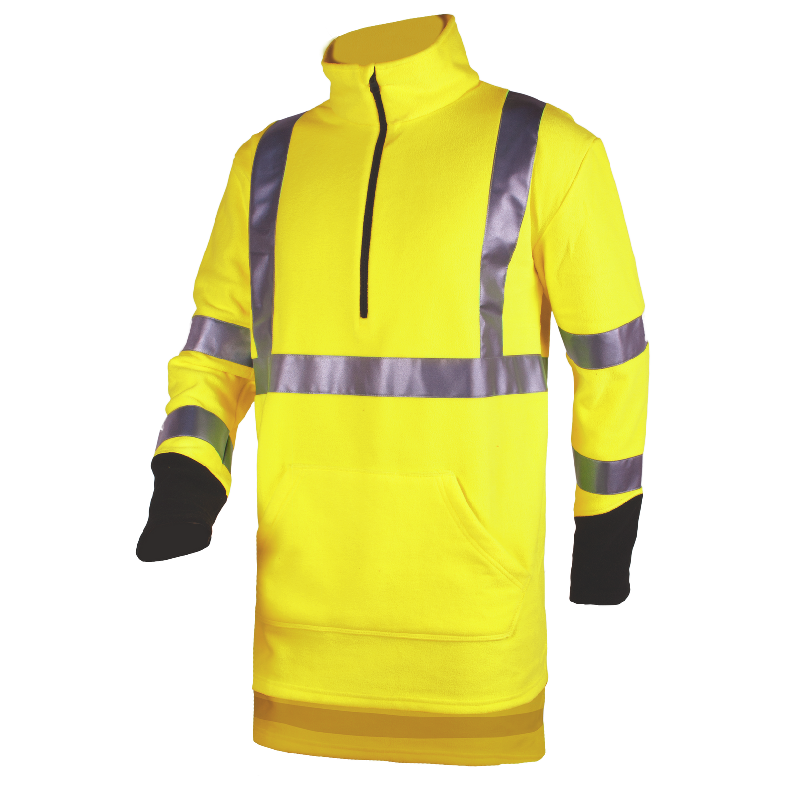 Hi Vis Performance Plus Long Sleeve Top - Yellow