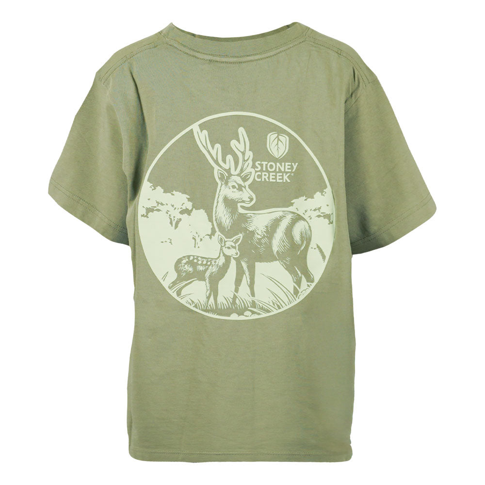 Kid's Stag and Fawn Tee