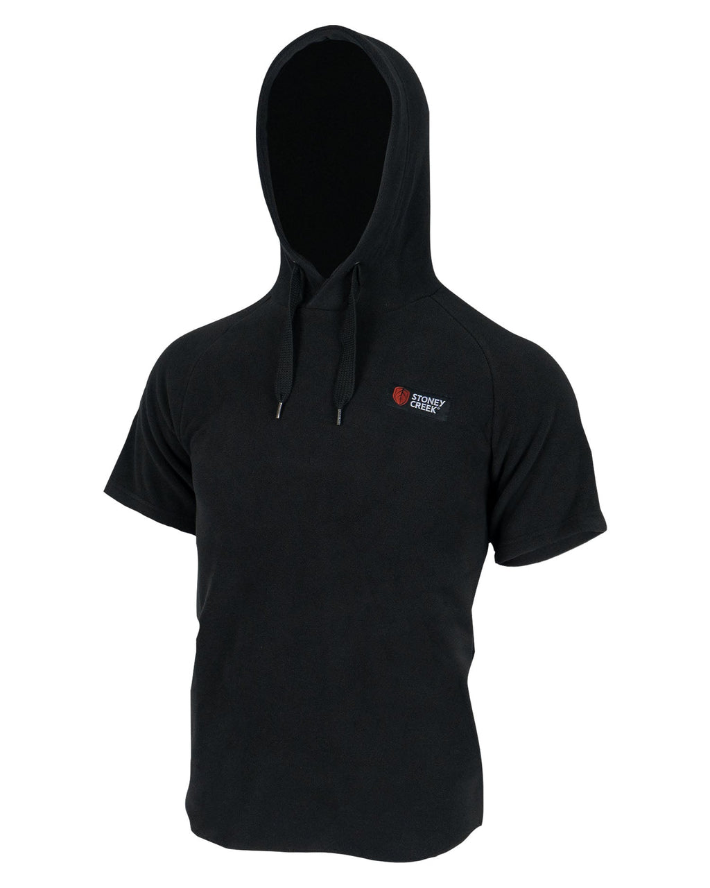 Kid's Hooded Bush Tee - Black