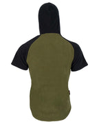 Kid's Hooded Bush Tee - Tundra/Black