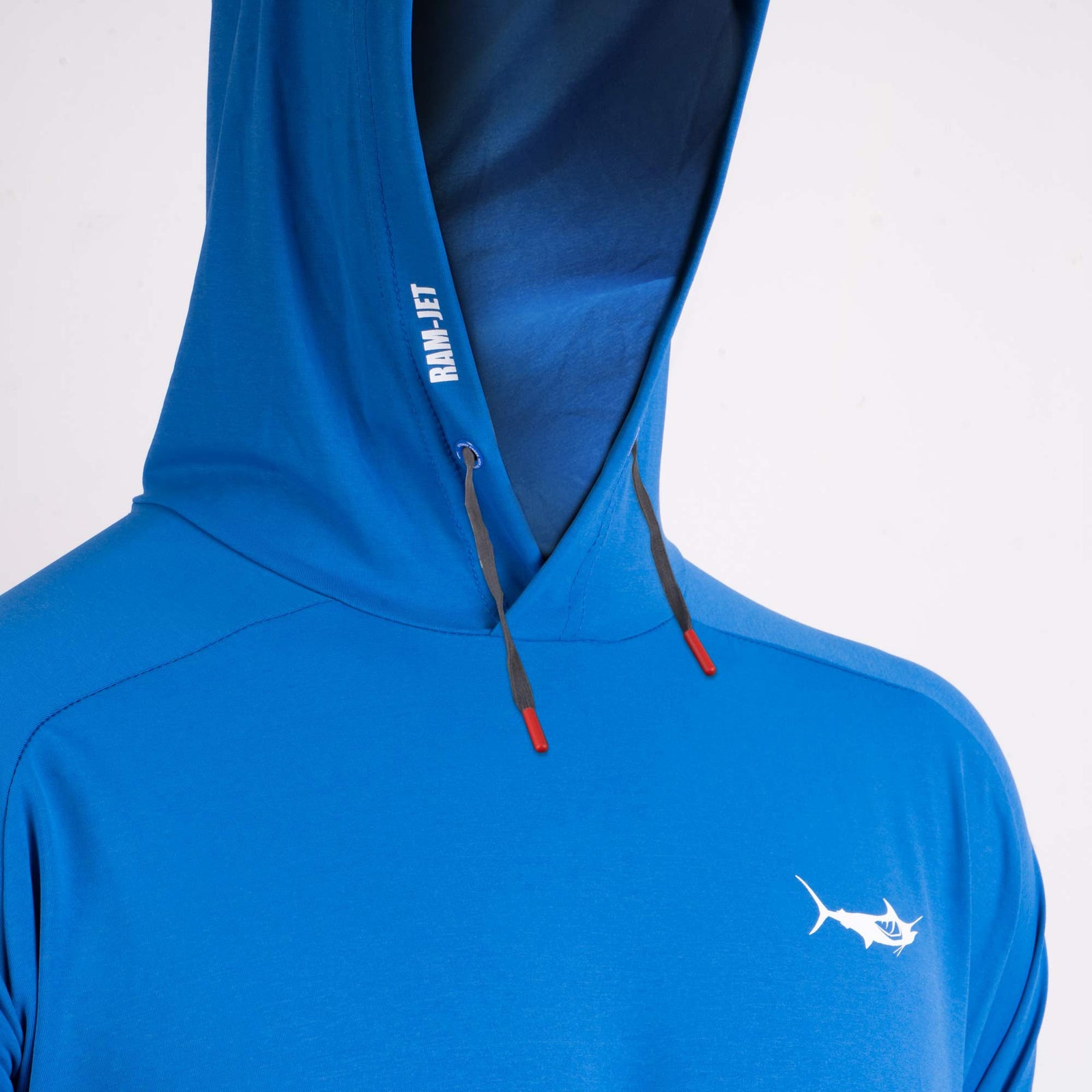 Men's Apex Cooling Hoodie - Blue Marlin