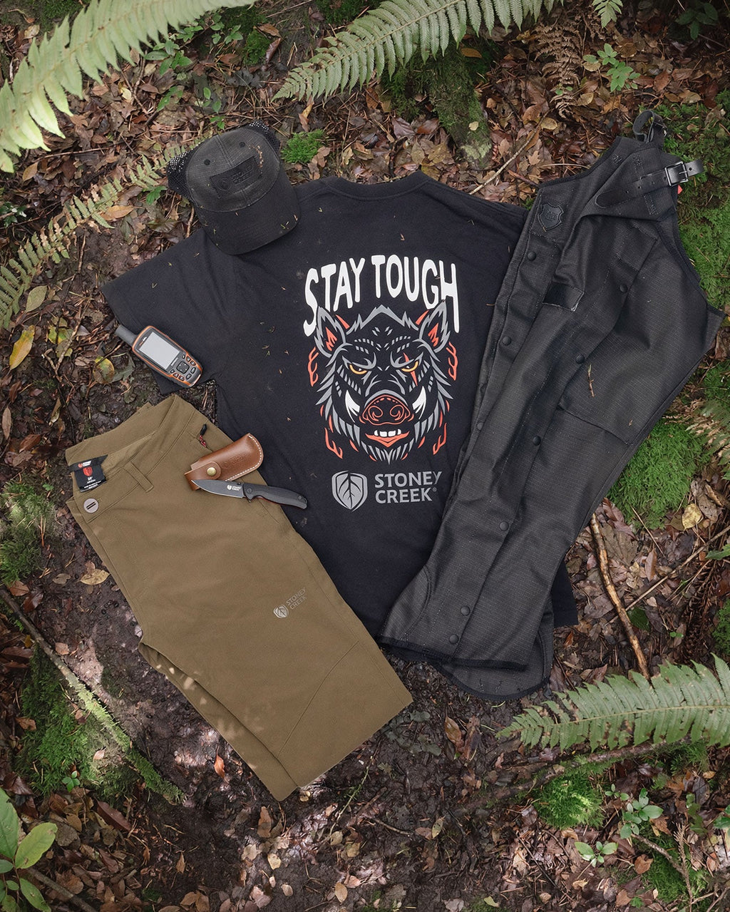 Men's Stay Tough Wild Boar Tee