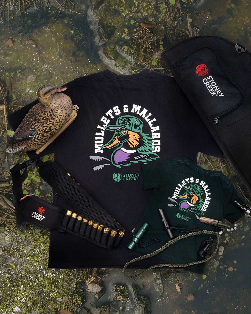 Men's Mullets and Mallards Tee