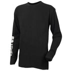 Men's Plain long Sleeve Tee - Black