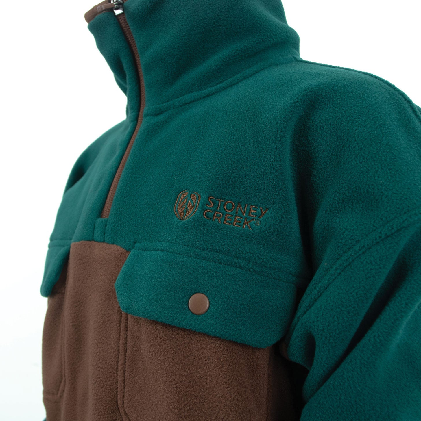 Kid's Performance Plus Pullover - Rainforest/Pinecone