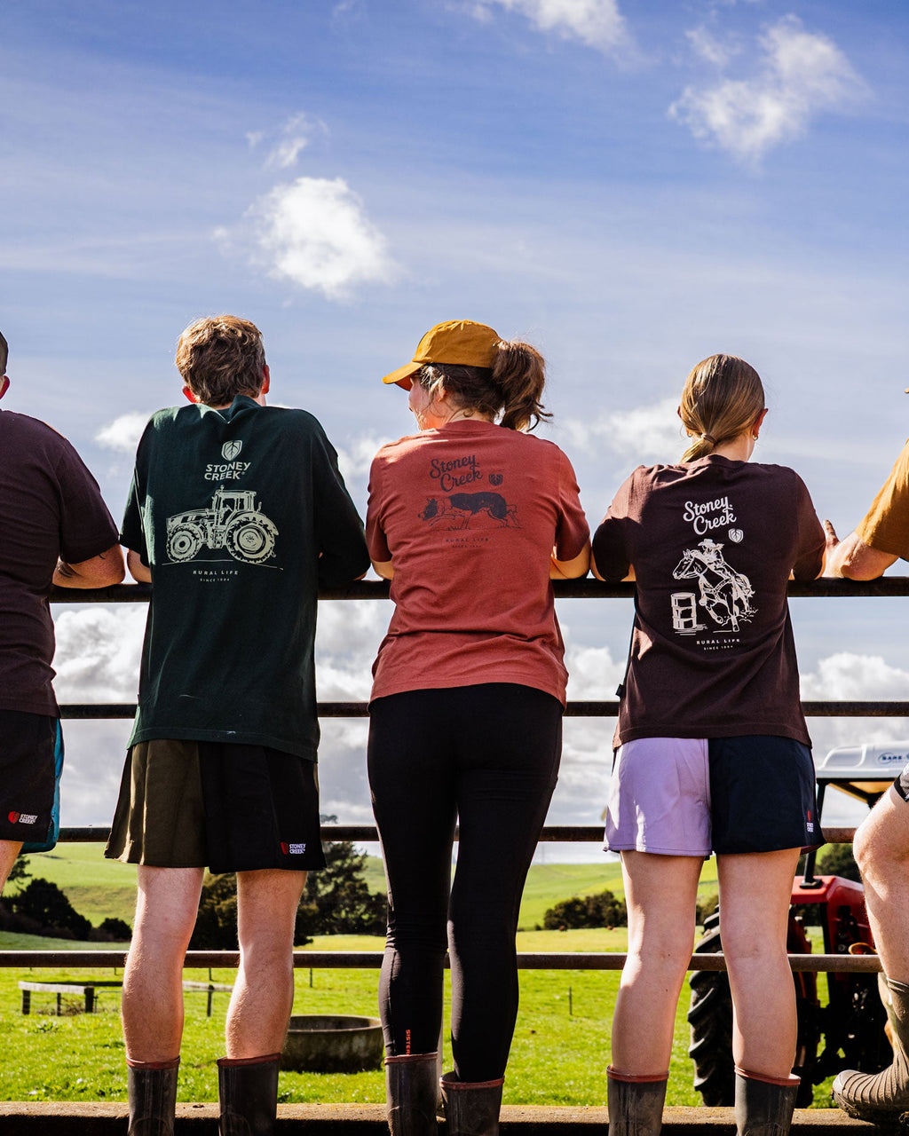 Women's Rural Life Border Collie Tee