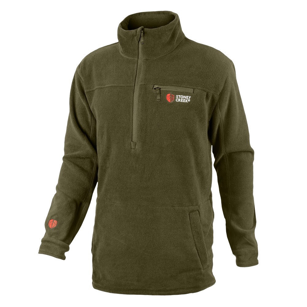 Quarter Zip Top - Bayleaf