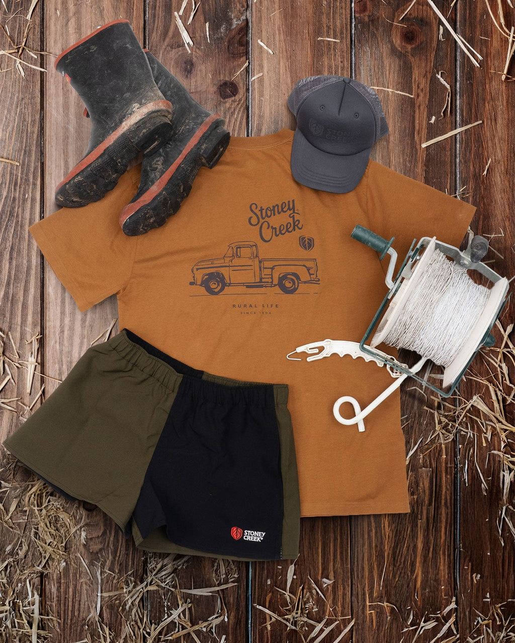 Men's Rural Life Heritage Truck Tee
