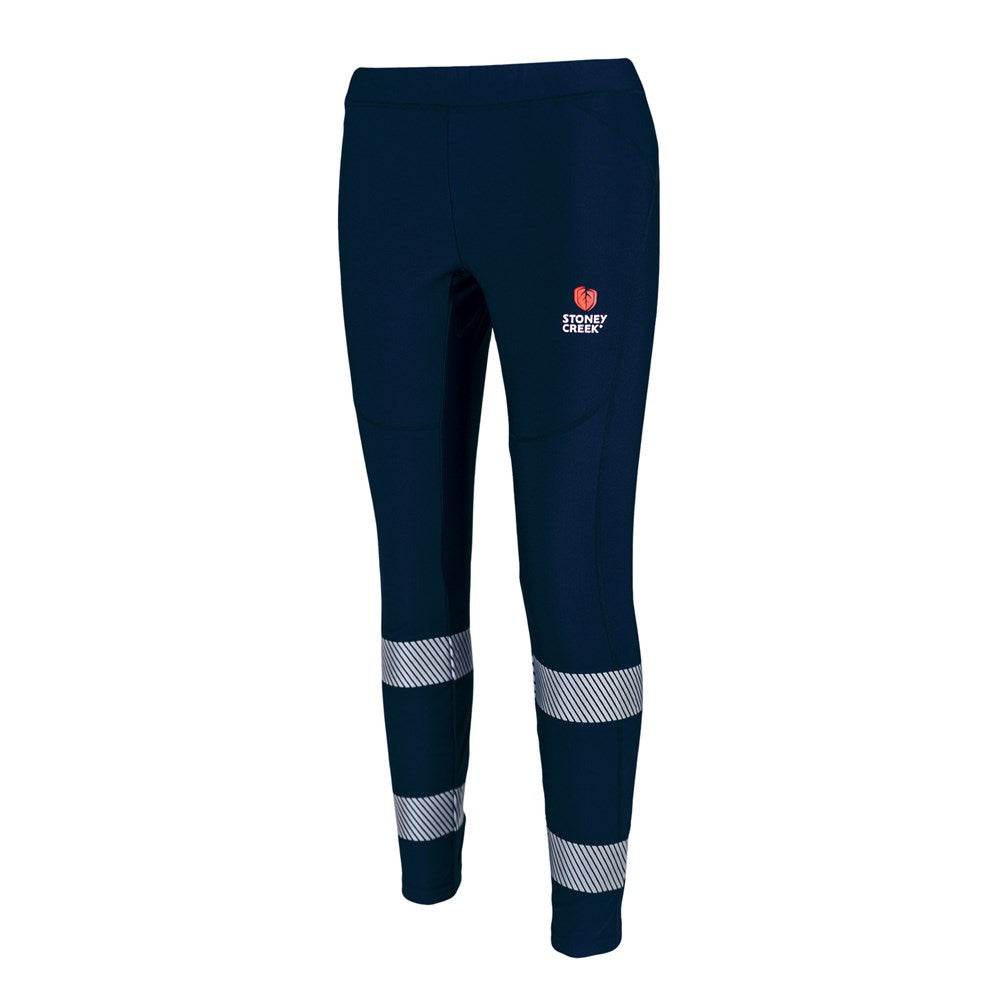 Women's SC Reflective Active Tights - Navy