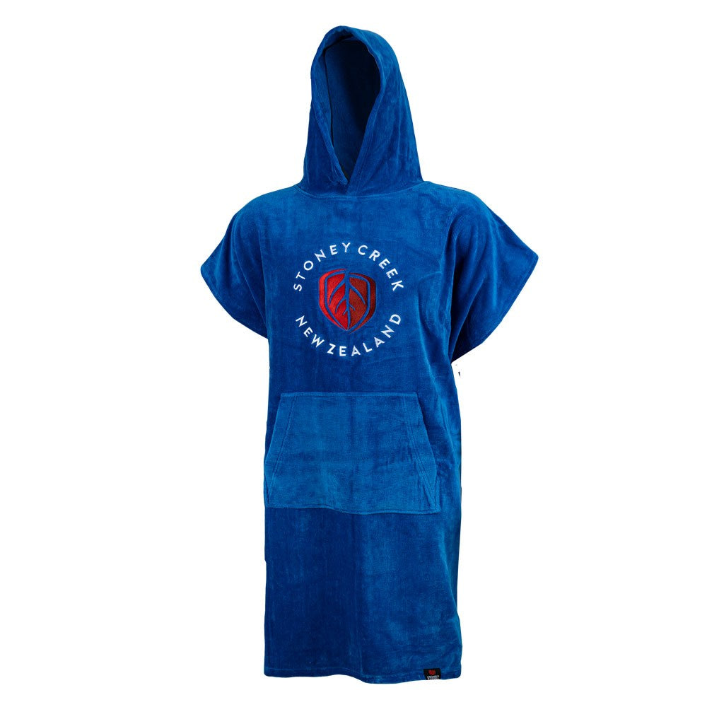 Towel Hoodie - Strong Blue