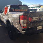 Sisterhood Vinyl Decal - Orange