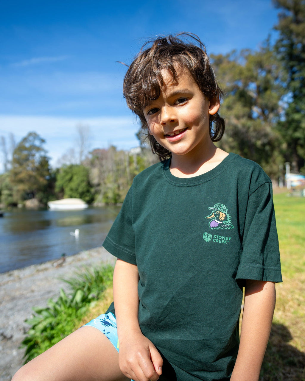 Kid's Mullets and Mallards Tee