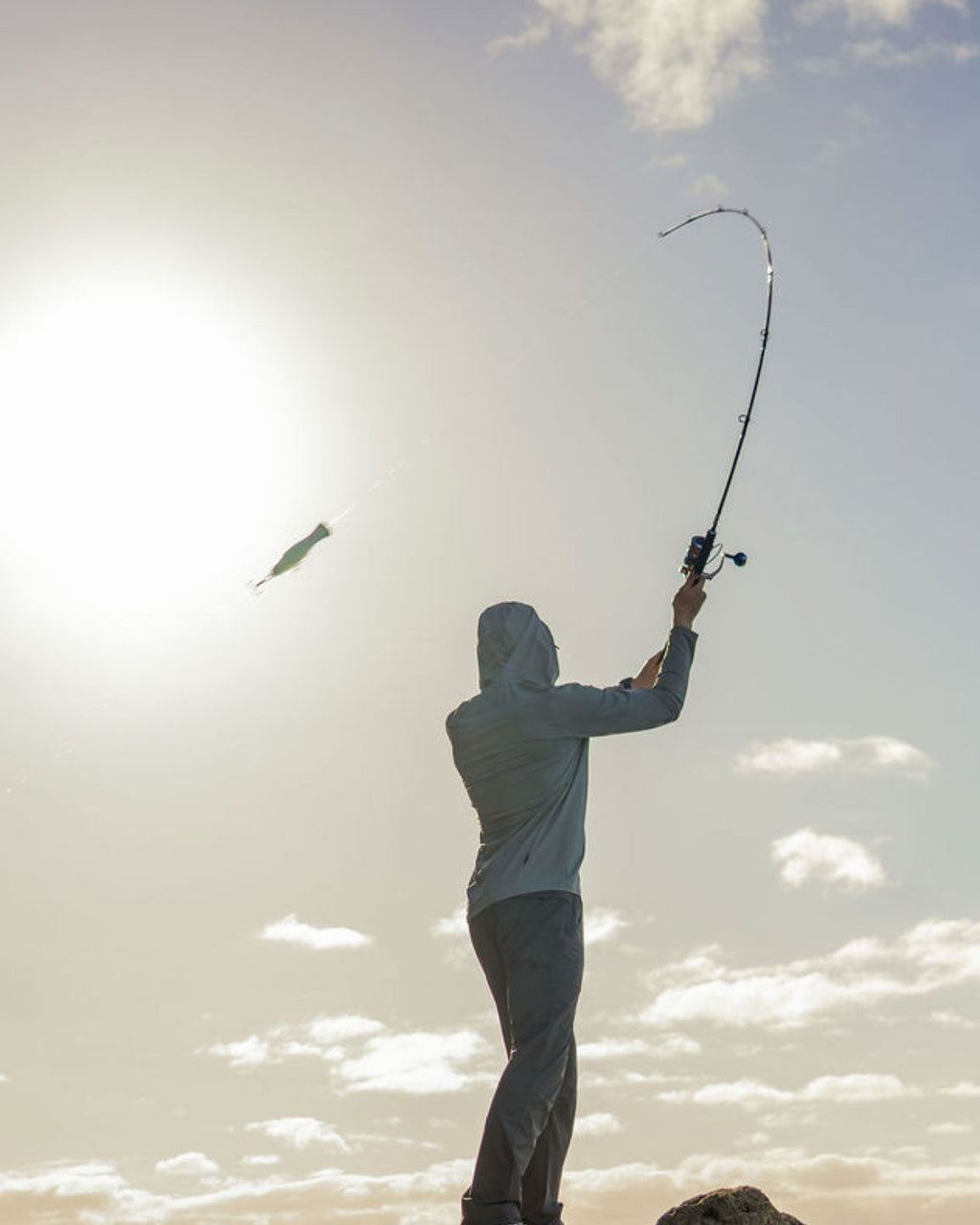 Men's Sunshield Hoodie - Grey