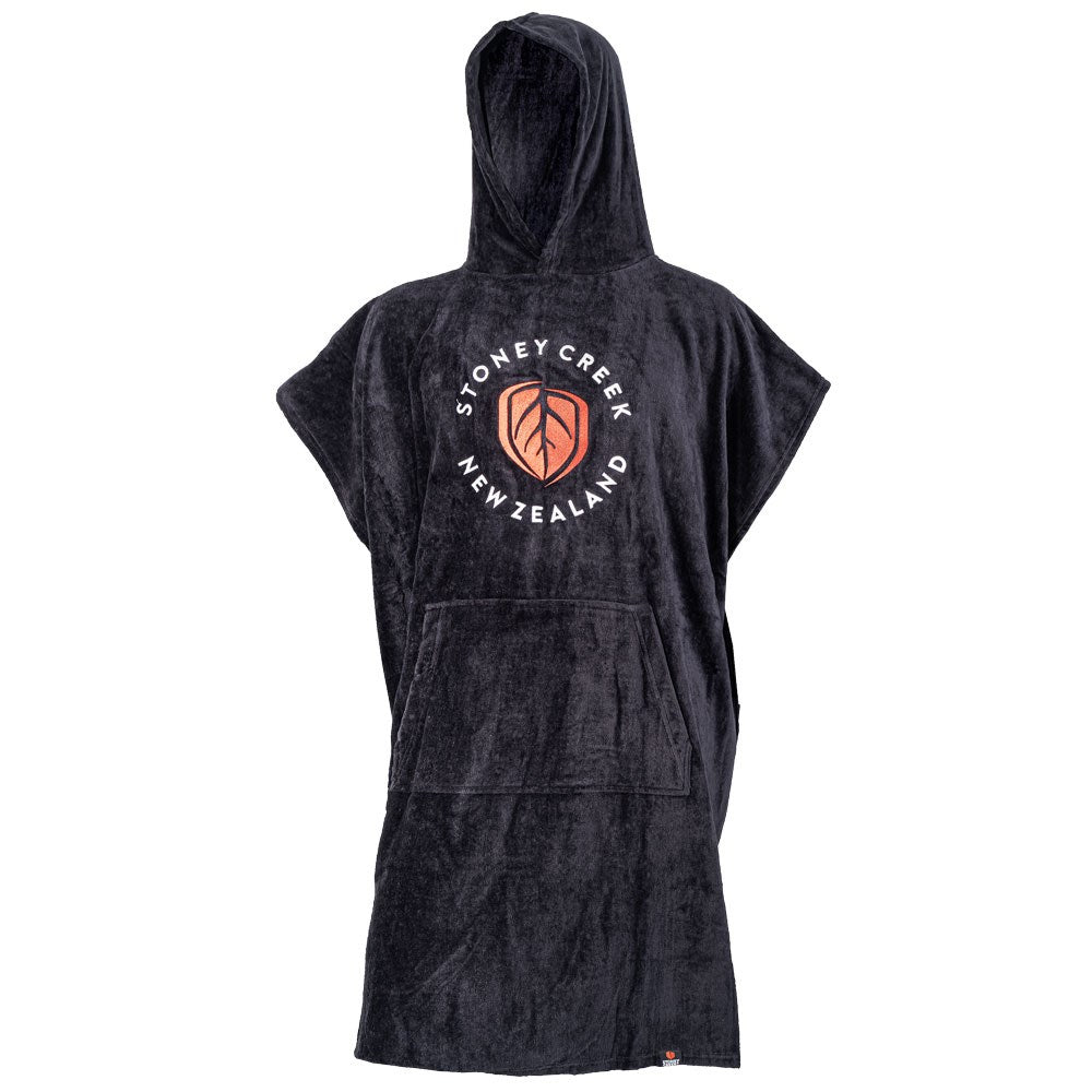 Towel Hoodie - Black