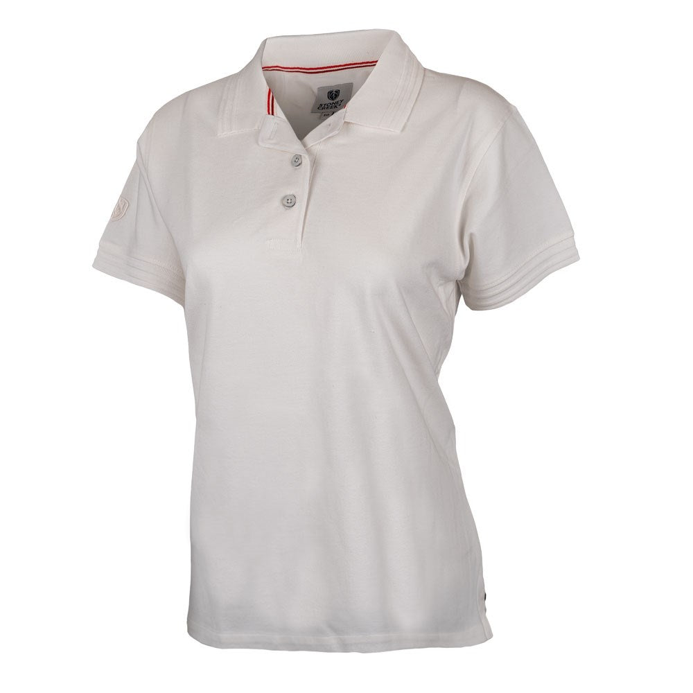 Women's Show Polo - White