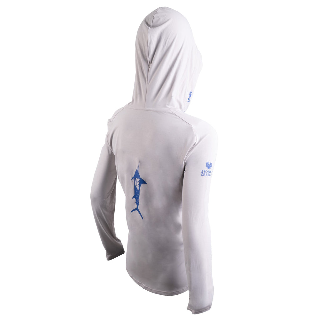 Women's Apex Cooling Hoodie - Blue Marlin