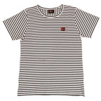 Women's STC Striped Tee - Black/White