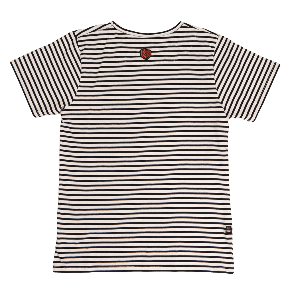 Women's STC Striped Tee - Black/White