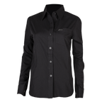 Women's Corporate Shirt Long Sleeve - Black
