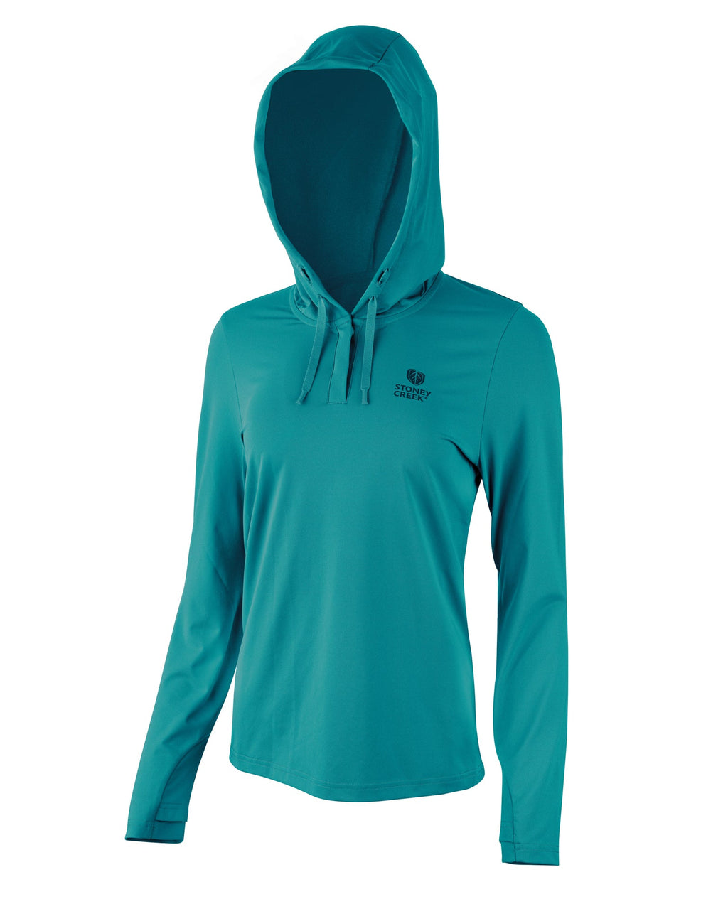Women's Sunshield Hoodie - Teal Blue